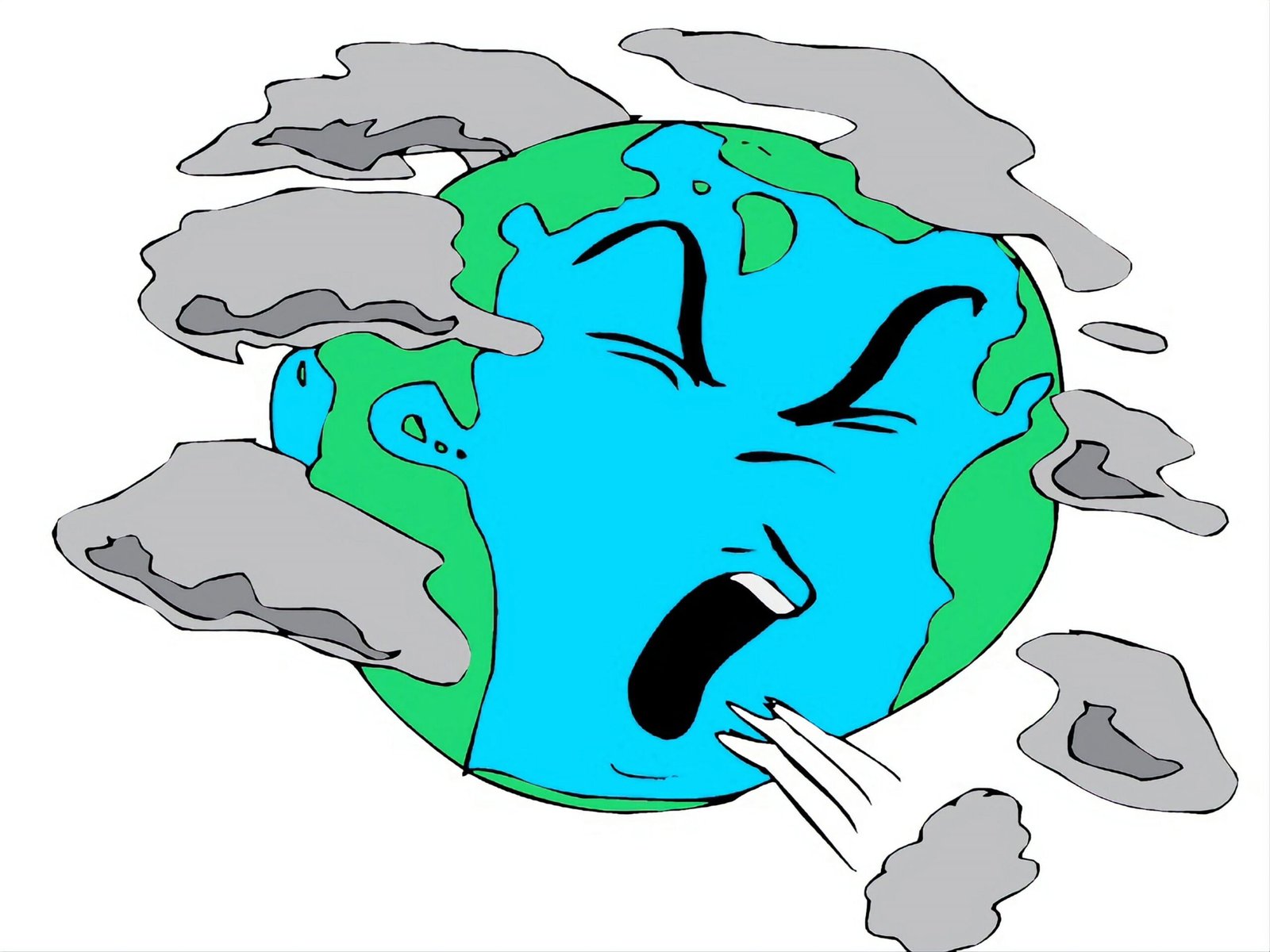 ابحث عن احدى المشكلات البيئية التي تعاني منها بعض المدن