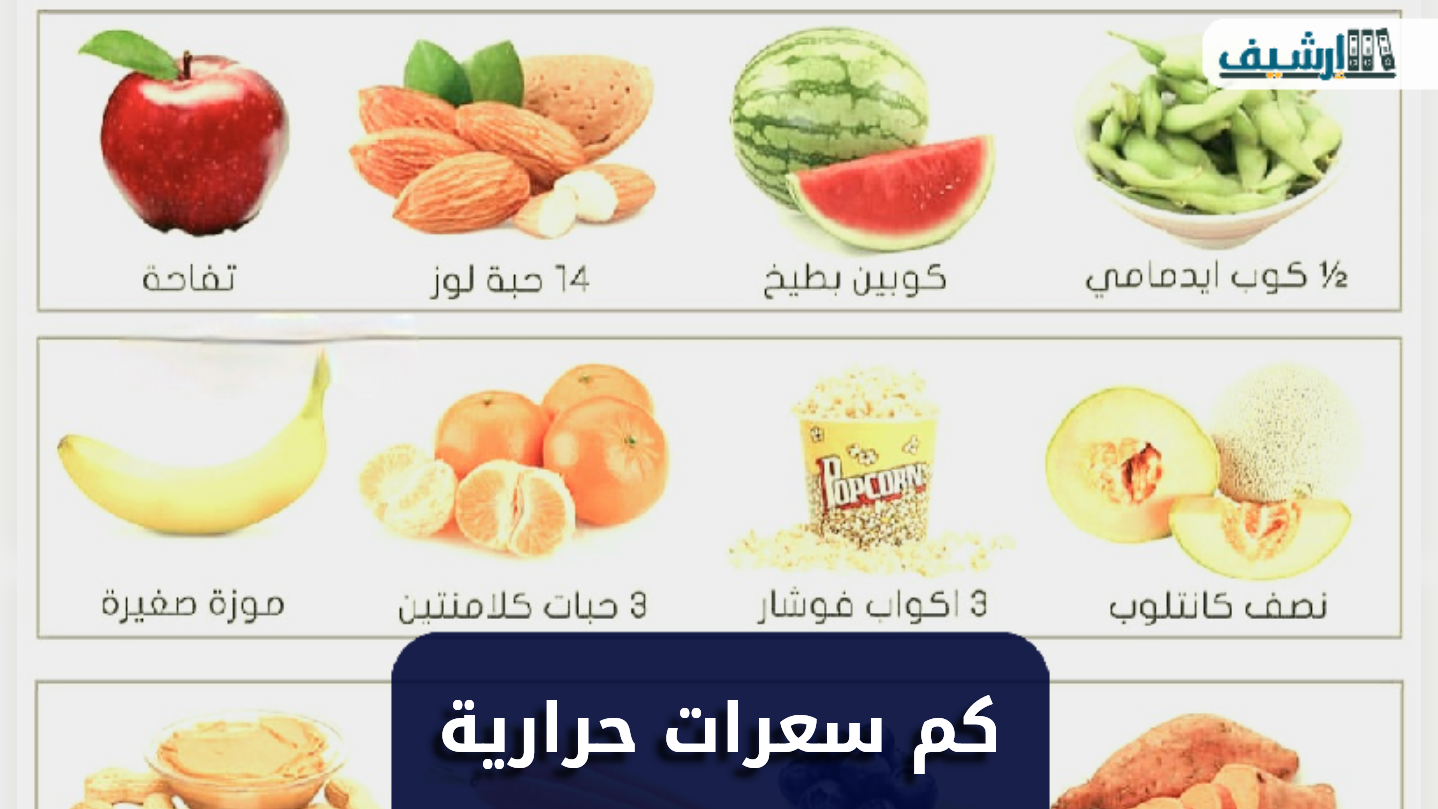 كم يحتاج الجسم سعرات حرارية