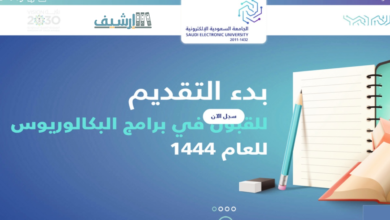 التسجيل بجامعة السعودية الإلكترونية 1444 ونسب القبول